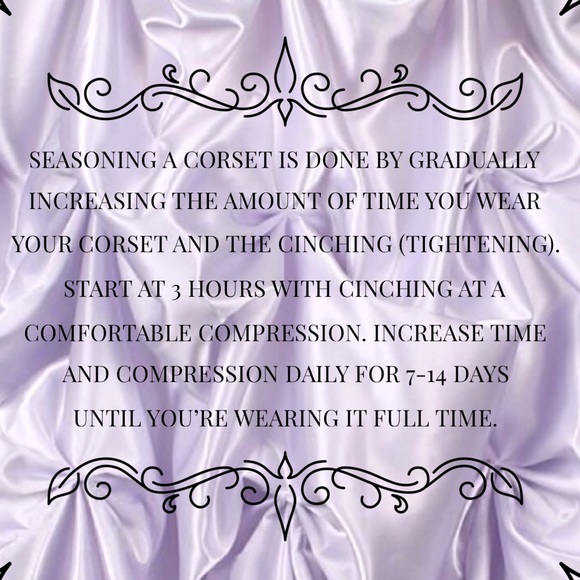 Camouflage Corset Satin Ribbons Size Small - Picture 3 of 6